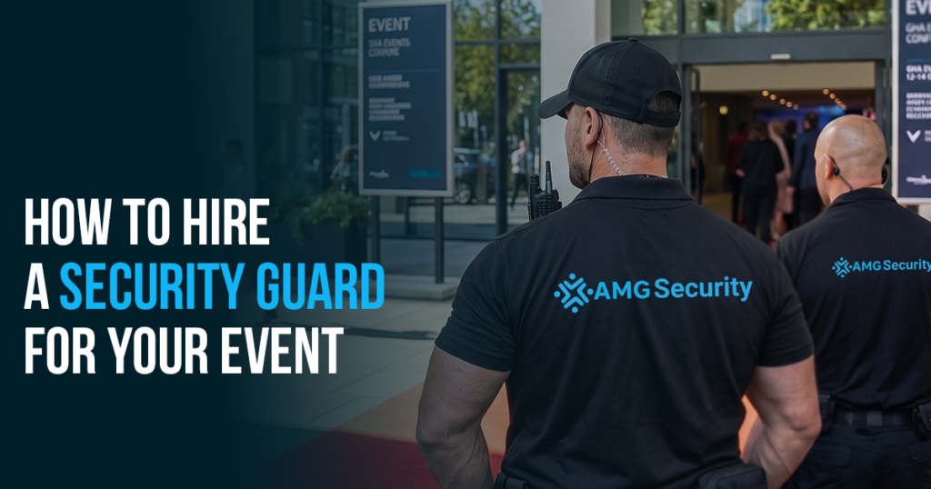 security guard for your event